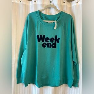 Lou & Grey Weekend Sweatshirt - NWT